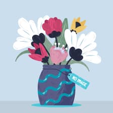Peony roses ‹Behave› 9 brunches